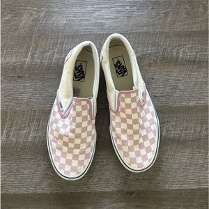 CHECKERBOARD CLASSIC SLIP-ON VANS